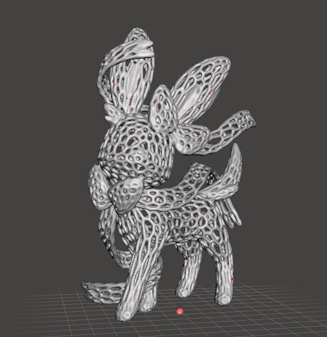 Sylveon Voronoi by 3d_pineapple | Download free STL model | Printables.com