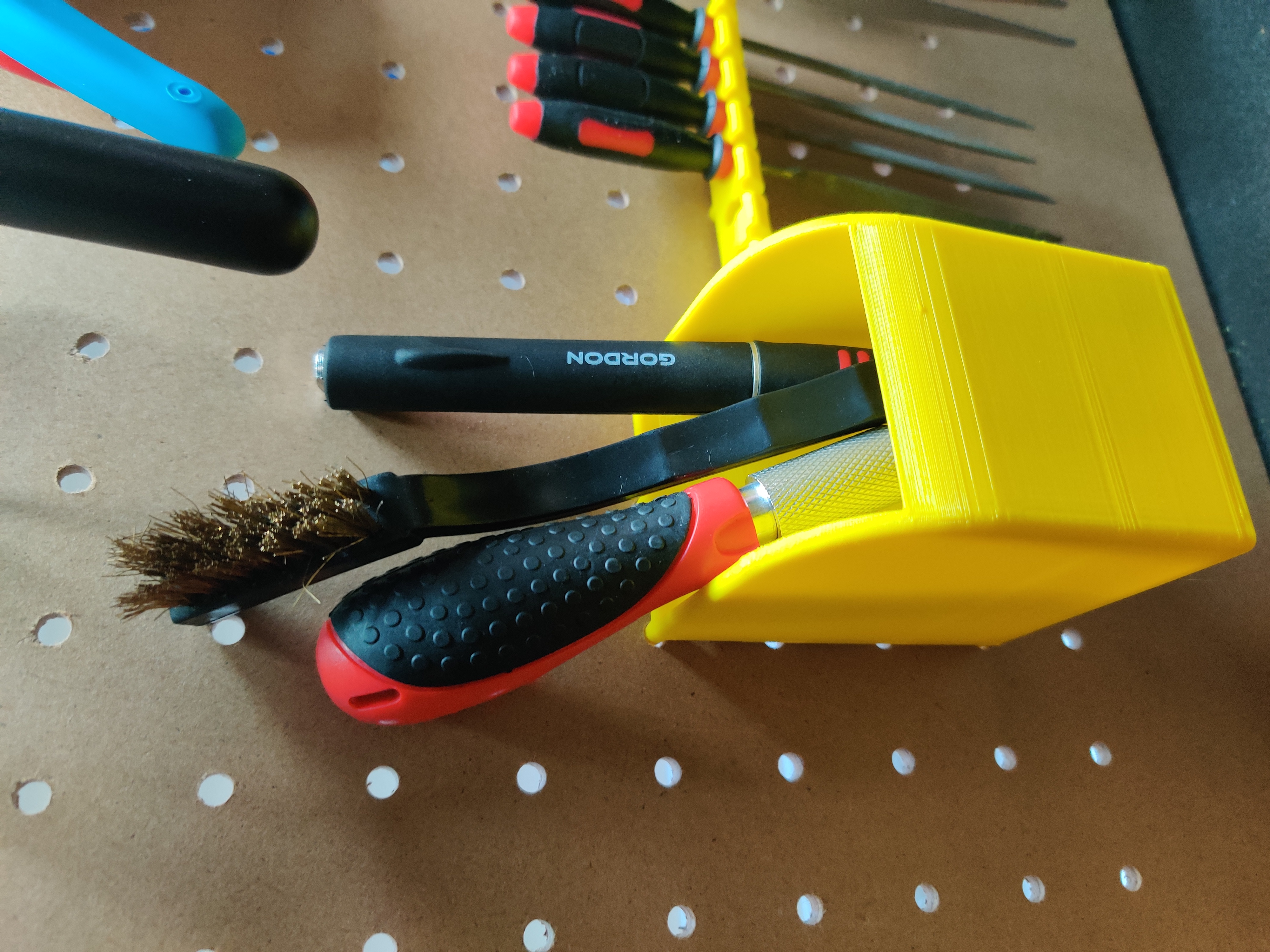 Pegboard System - 1/8" Thick - 1 Inch Hole Spacing