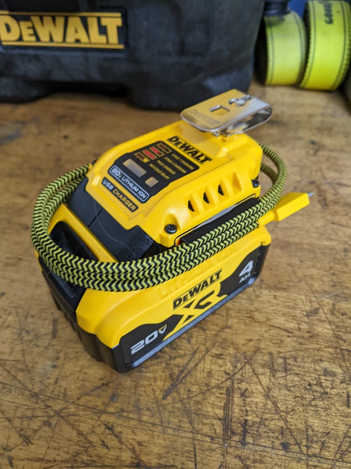 Dewalt DCB094K Cable Guides by BiggestBastian Download free STL