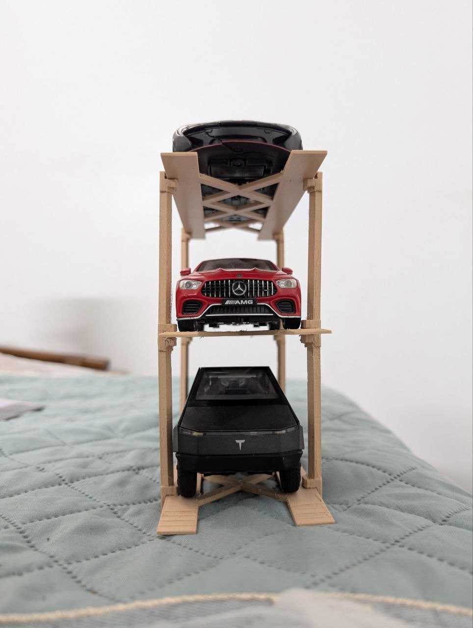 Miniatura 6 do modelo 3D STACKABLE Diecast Car Platform/Shelf 1:32