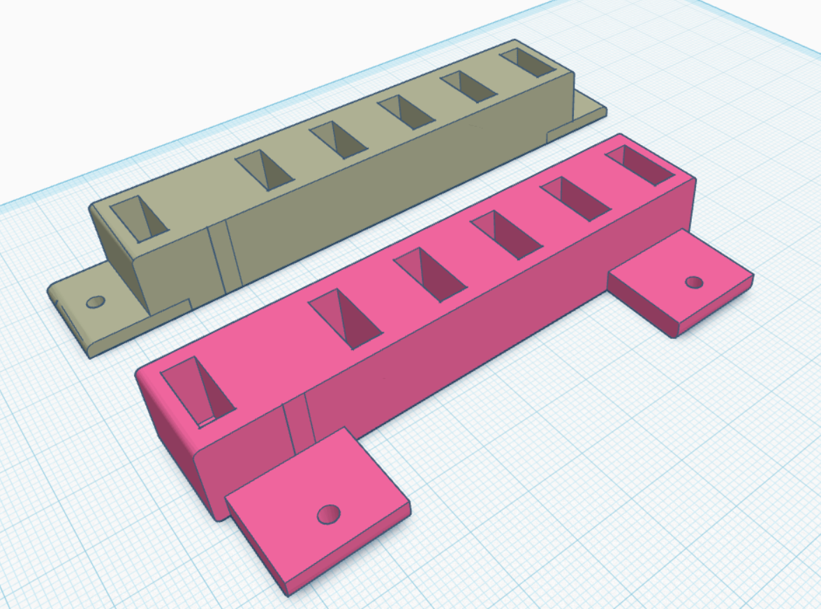 USBdisk holder for table 2x M3