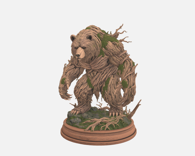 Sylvan Ursine / Forest Guardian Bear Miniature