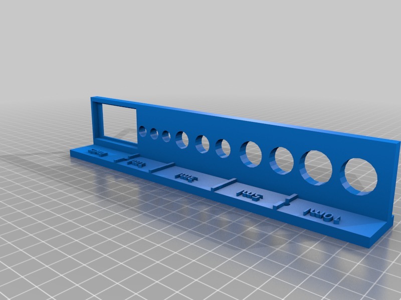 Hobby Syringe Holder by chuckr Download free STL model