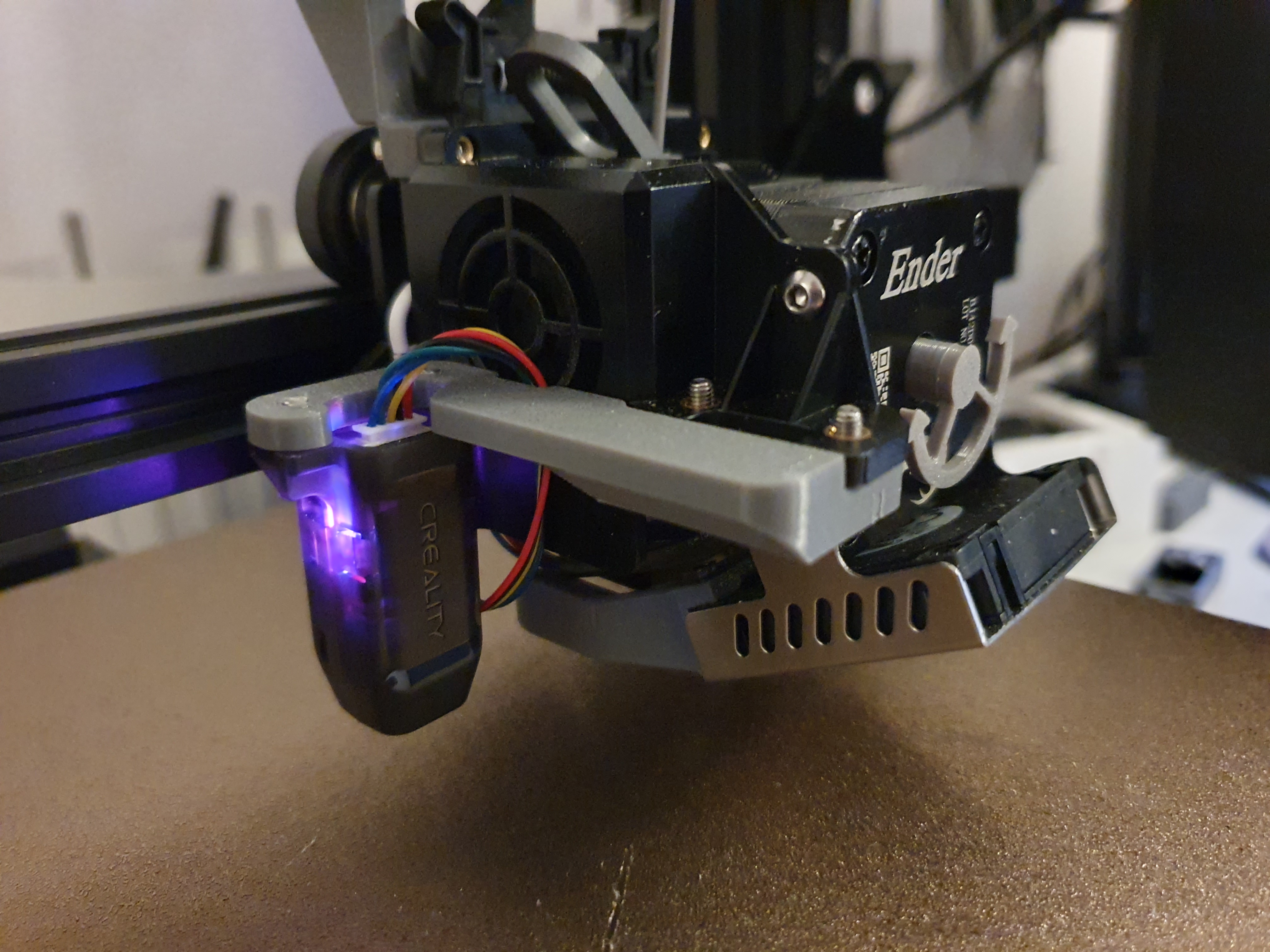 CR Touch mount for Sprite Extruder