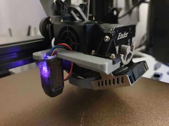 CR Touch mount for Sprite Extruder