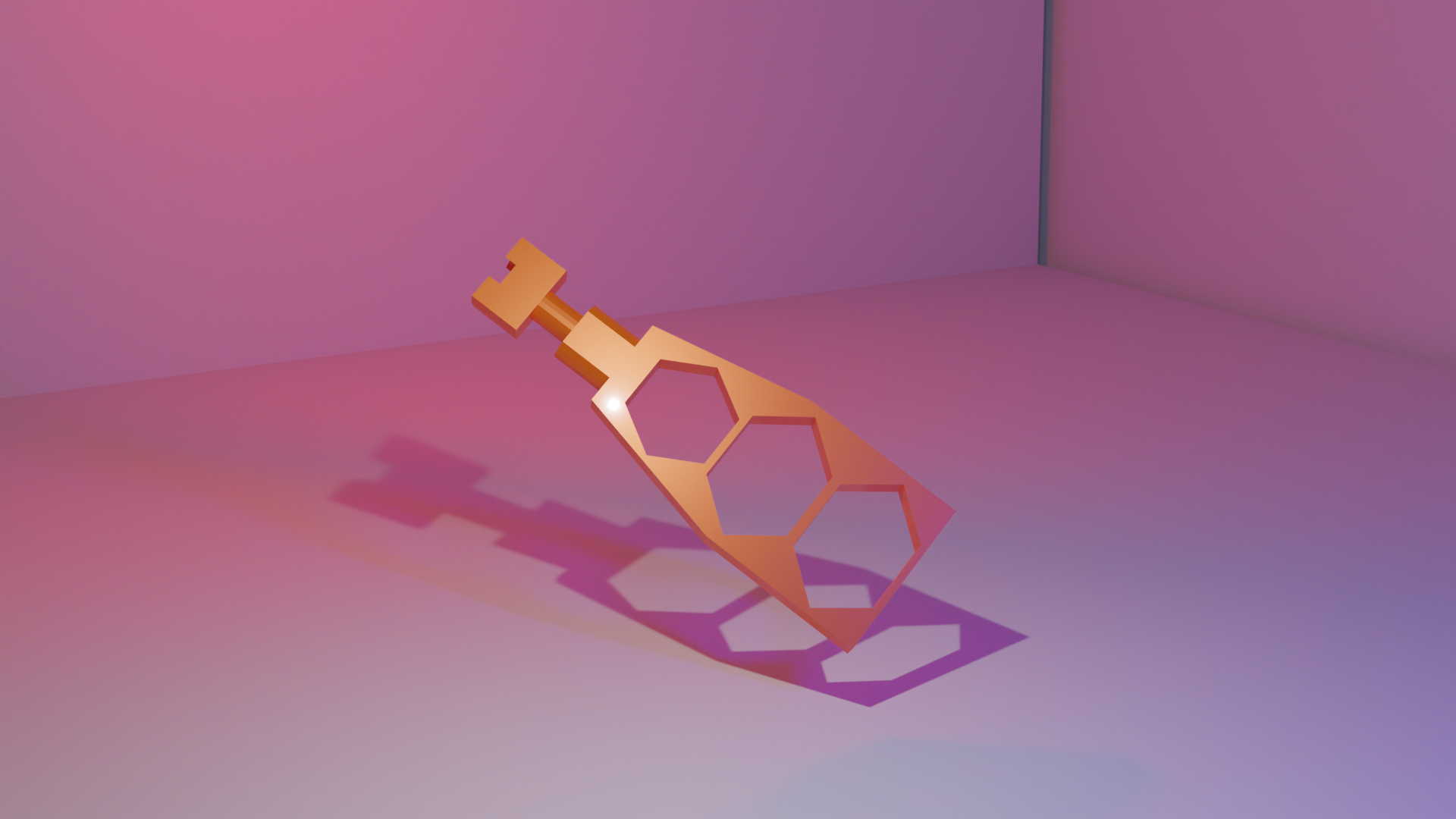 Vending machine key slim