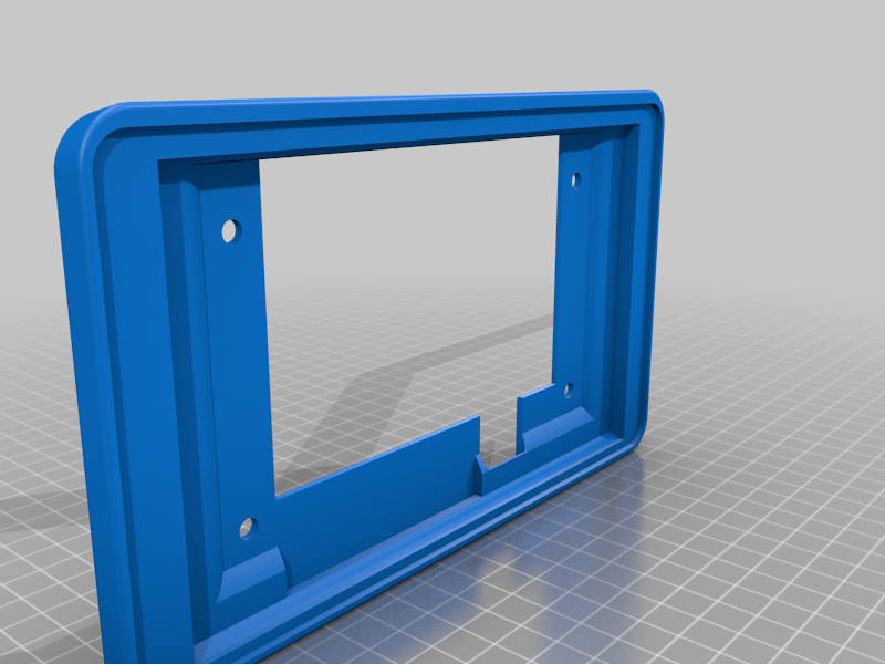 PI 3 / 4 Raspberry 7 Zoll Display Gehäuse by Harald Geisler | Download ...