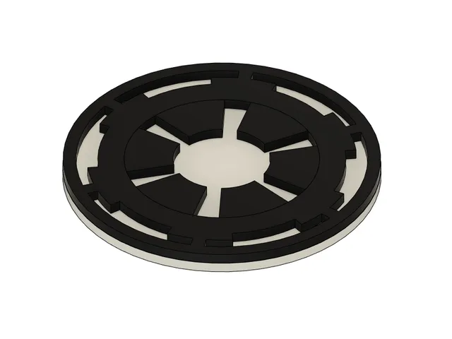 Galactic Empire emblem coaster