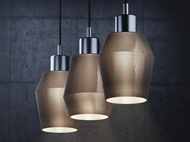 Uvrnuti abažur za IKEA Skaftet