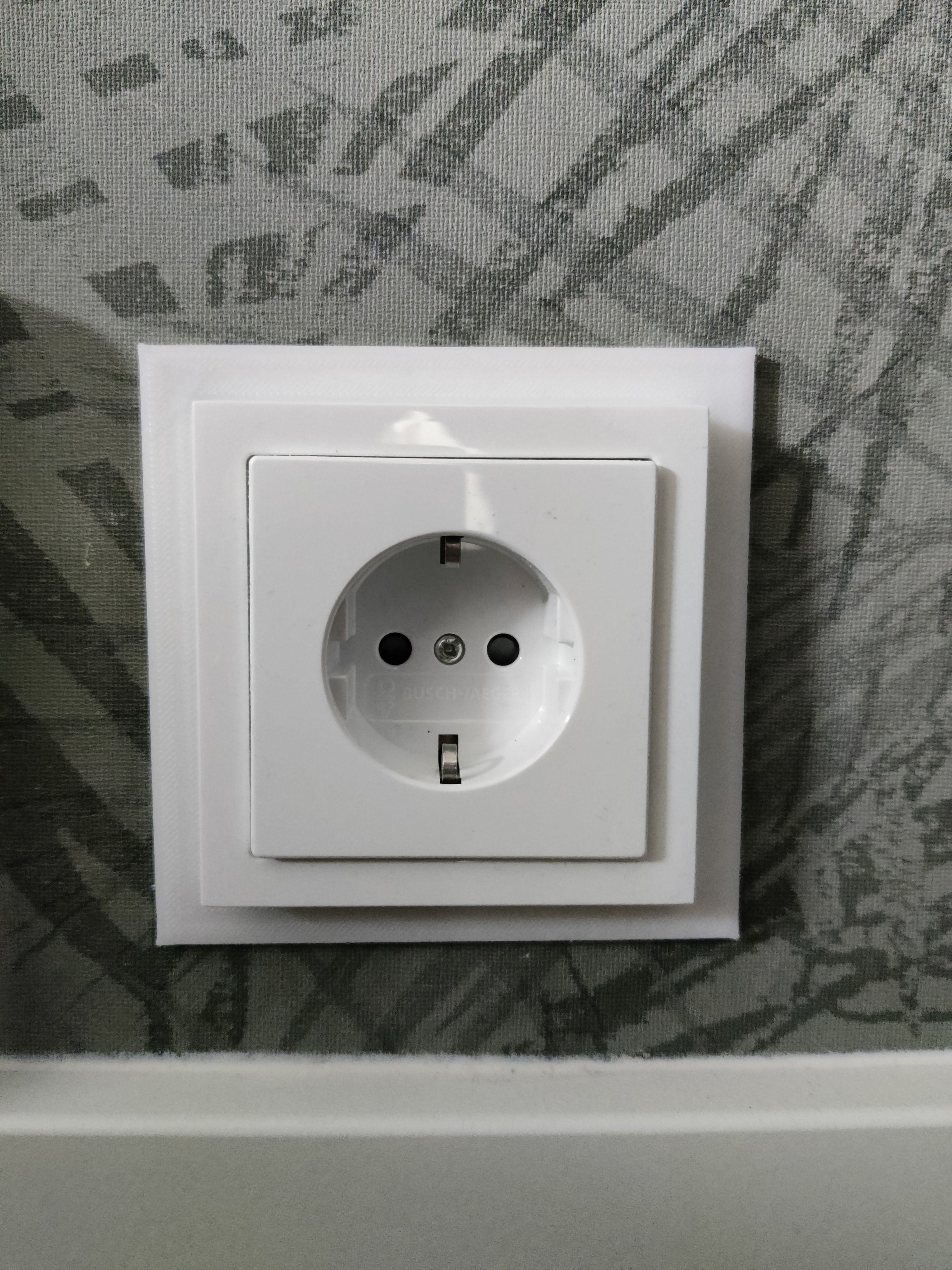 Busch Jaeger Future Linear Wall Outlet Cover