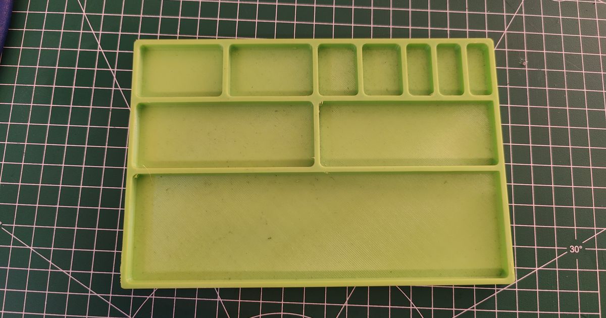 Utility tray by Tobias Lindgren Download free STL model