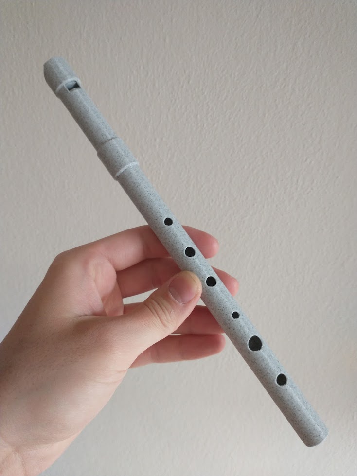 Tin Whistle By Acoustic Lemur Download Free Stl Model