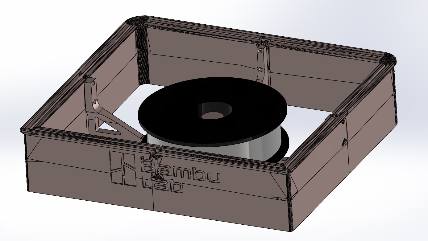 BambuLab X1C/P1P - Rise & Dry - Dry Your Filament While Printing! By Ap ...