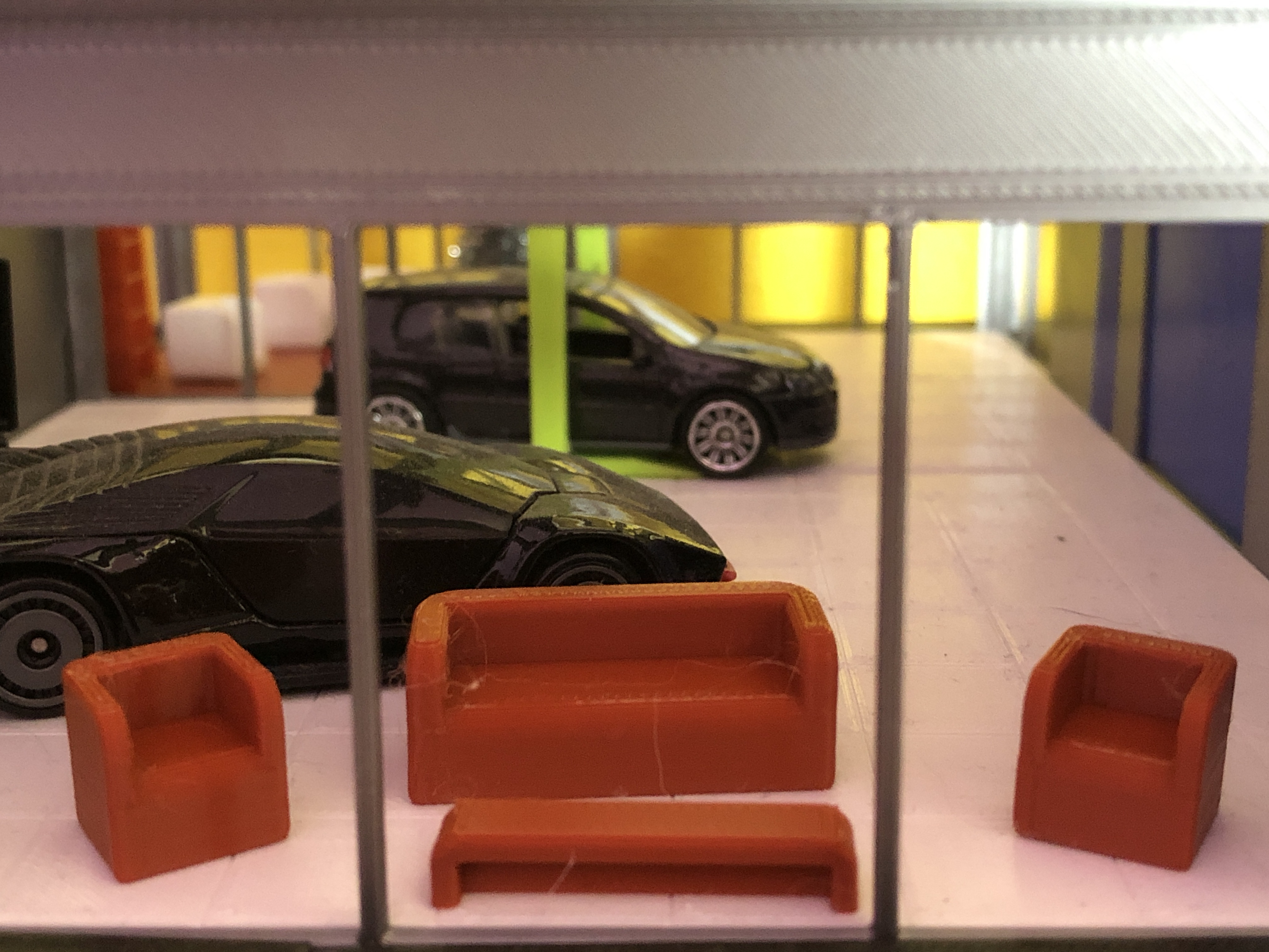 1:64 scale Coffee Table Set by Geegs | Download free STL model | Printables.com