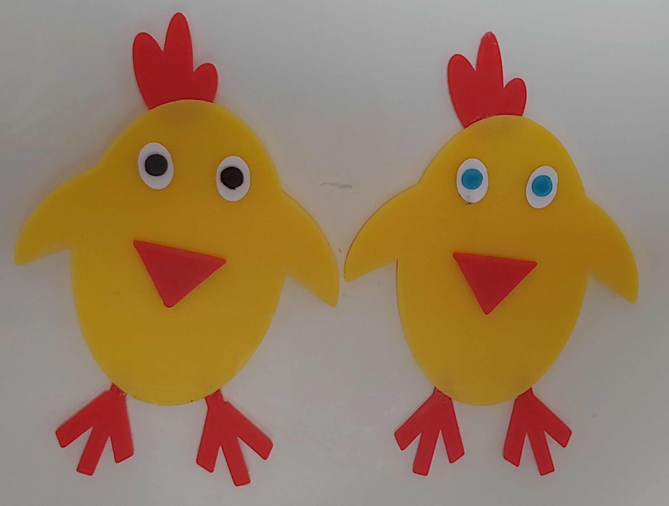 Easter Chicken Fridge Magnet