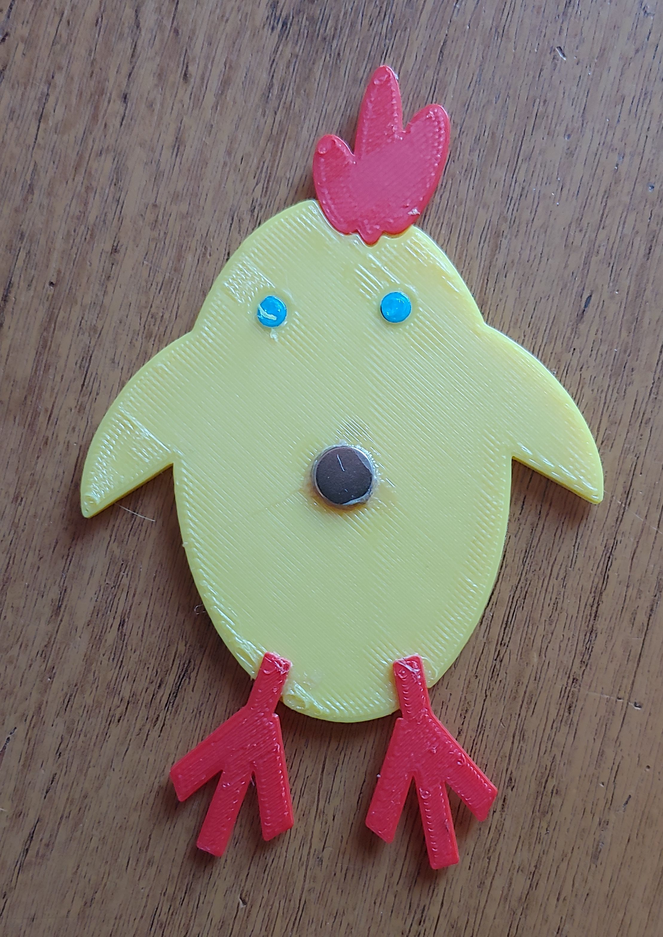 Miniatura 3 do modelo 3D Easter Chicken Fridge Magnet
