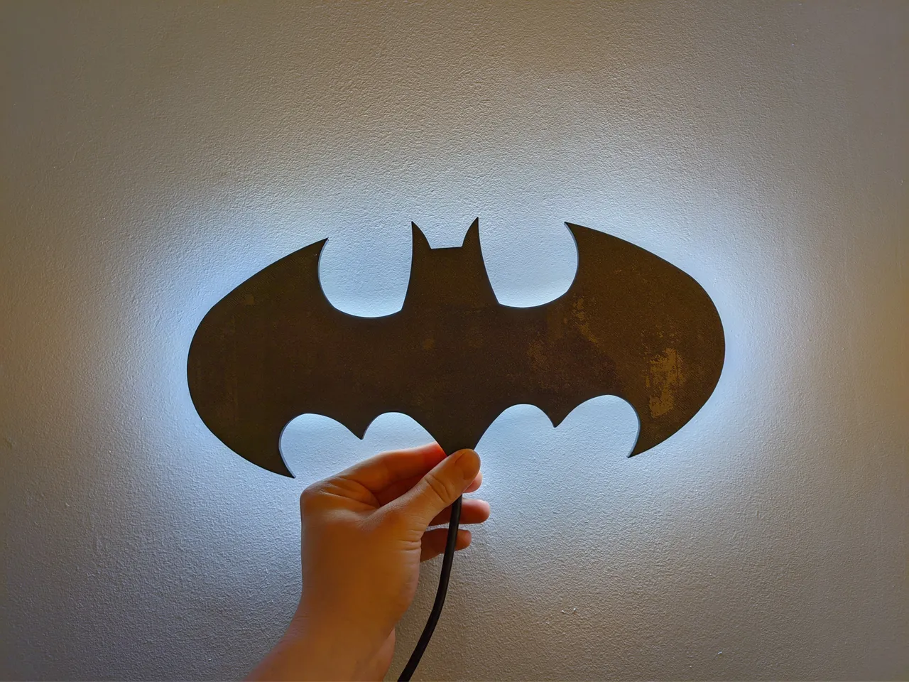 Batman Led lamp por benoit2600 | Descargar modelo STL gratuito |  