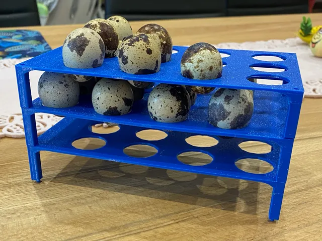 Wachteleihalter stapelbar / Quailsegg stand