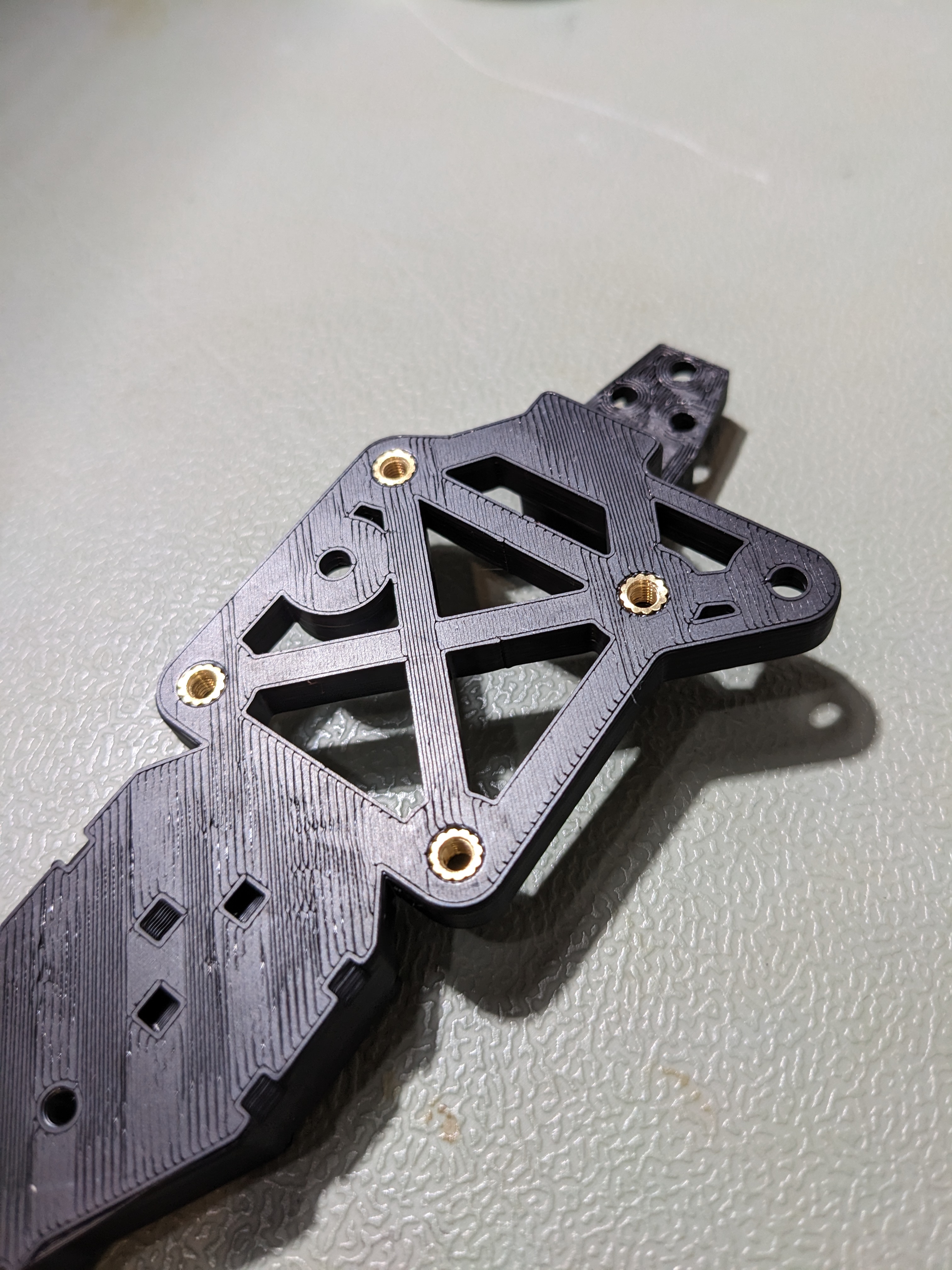 BTT EBB42 Mount - Eva 3.x - Orbiter 2.x  with heat inserts 3D model thumbnail
