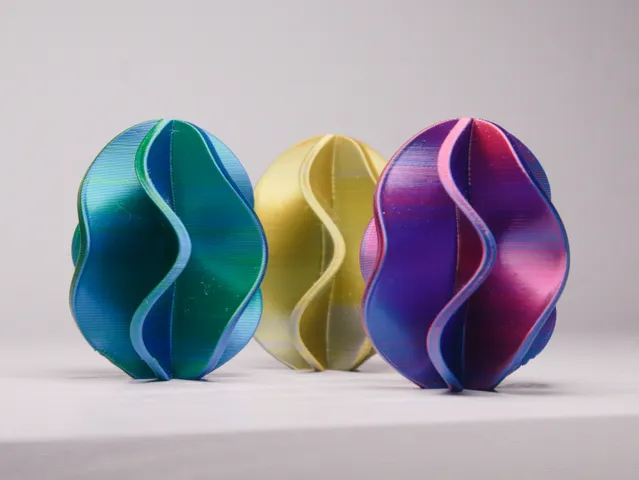 Wavy Easter Egg - Parametric