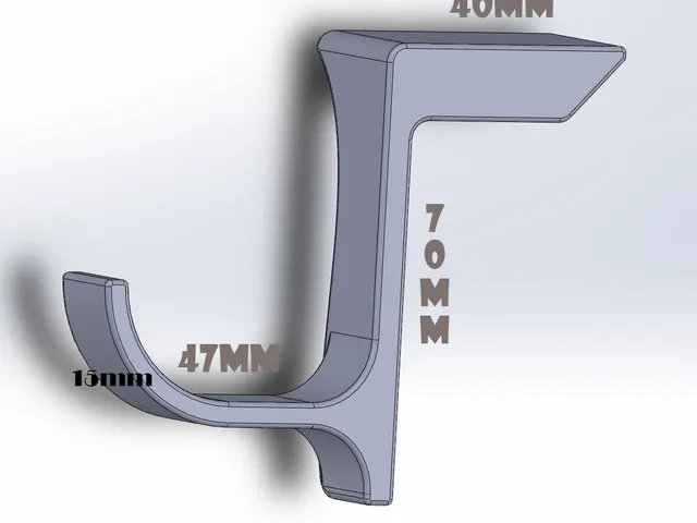 HeadPhone Holder for Computer Screen
