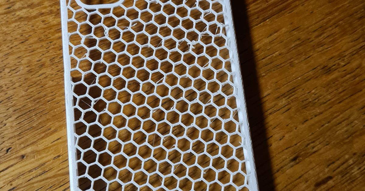 S20 cover with honeycomb design by kurodo download free stl model