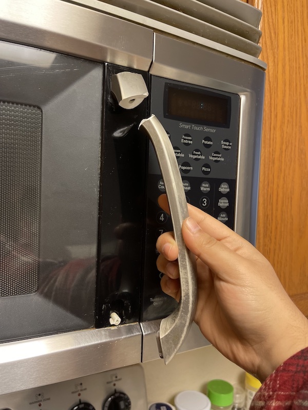 Kenmore Microwave Replacement Handle p/n 3650W1A075H by kozmickid