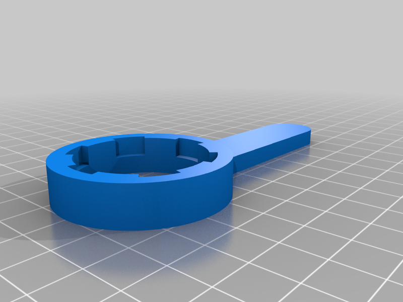 3/4" Conduit Locknut Wrench by kozmickid Download free STL model