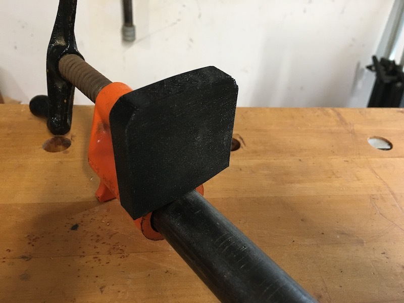 Pony Pipe Clamp Pad by kozmickid Download free STL model