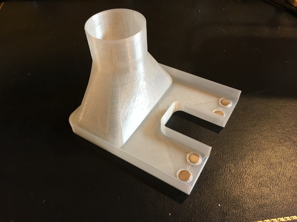 Vacuum dust hood for mini-lathe
