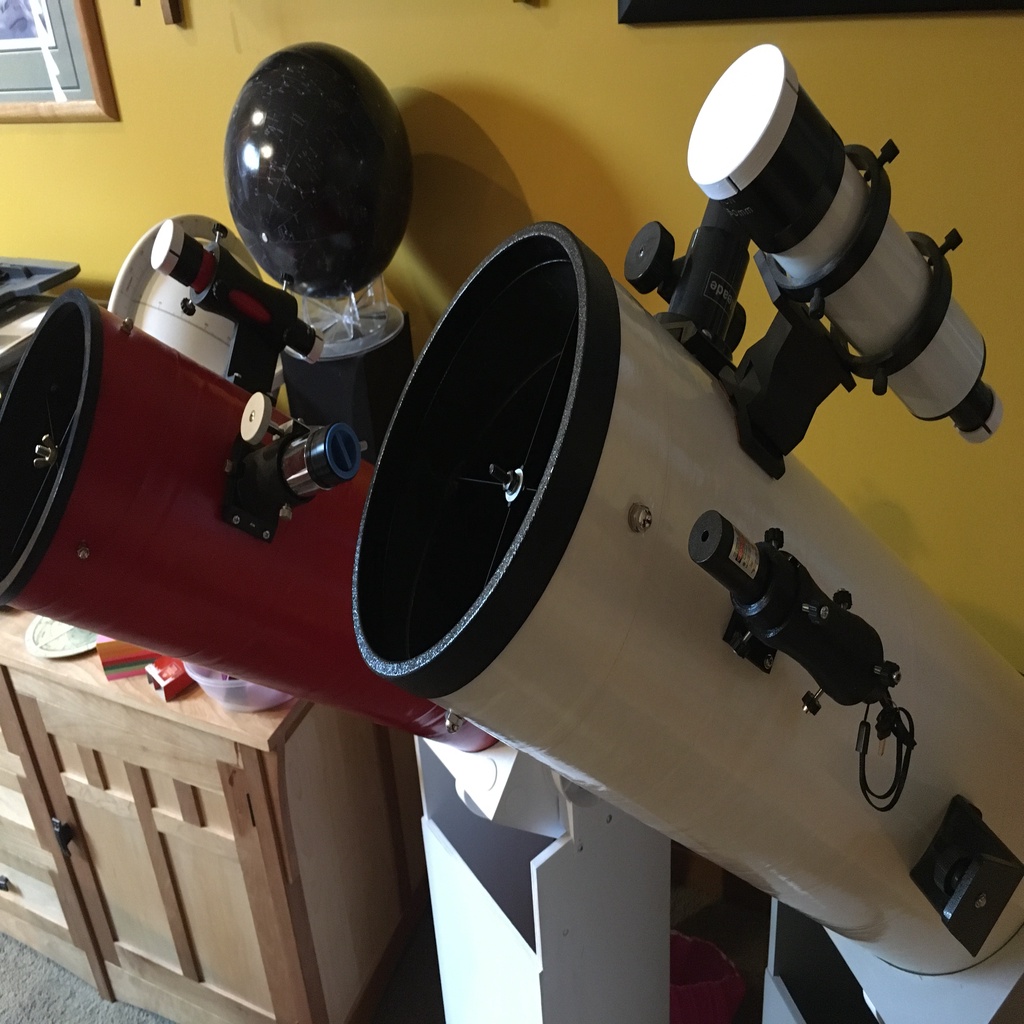 Telescope Mounted Laser Pointer by kozmickid Download free STL model