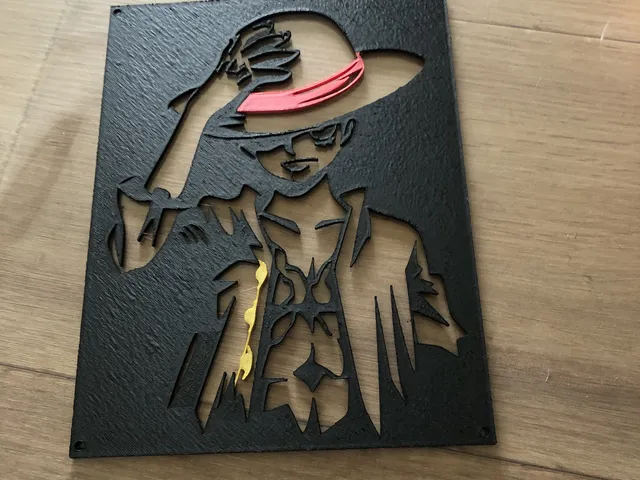 One Piece 2d wall art