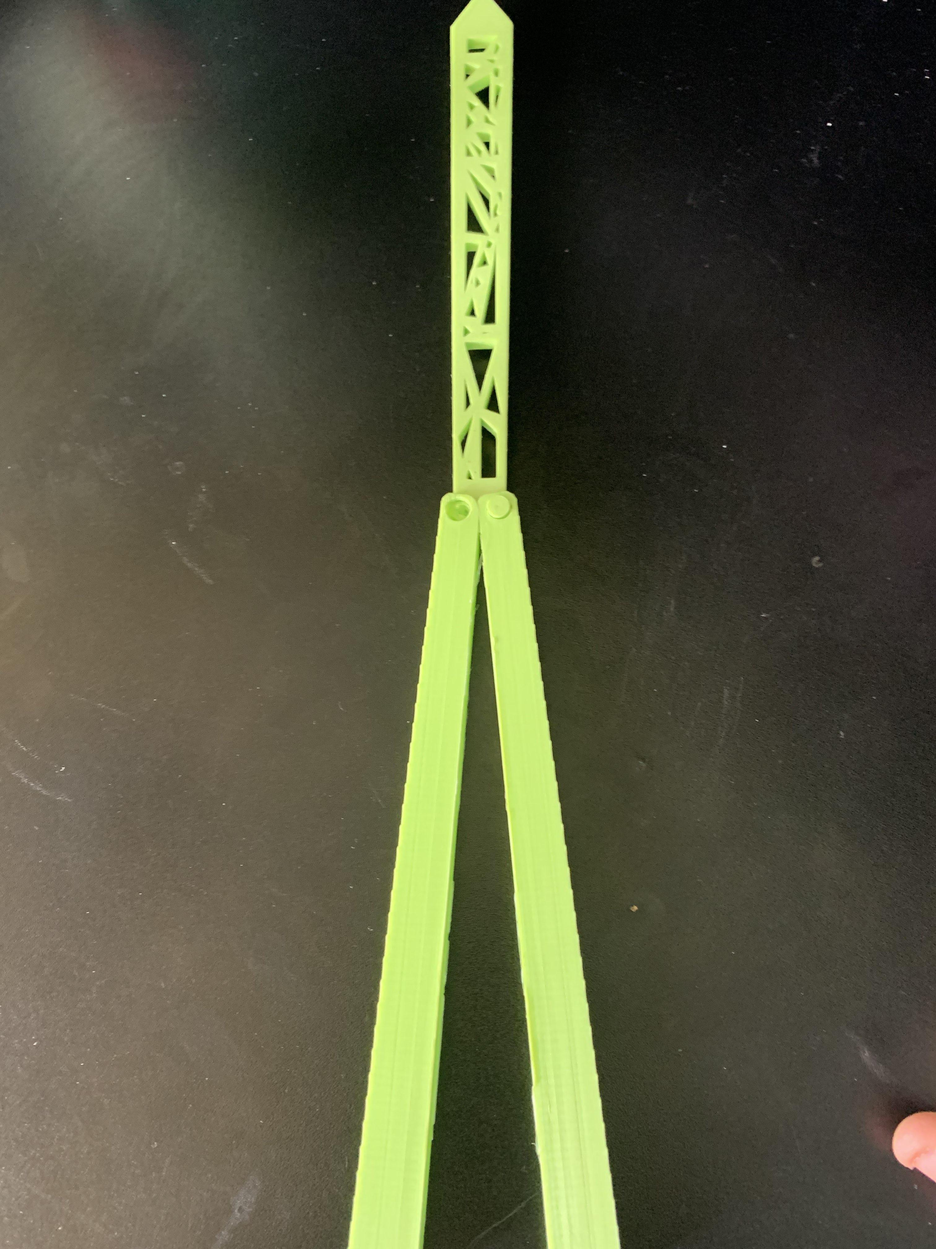 LONG balisong csgo flipping knife fully 3d printable