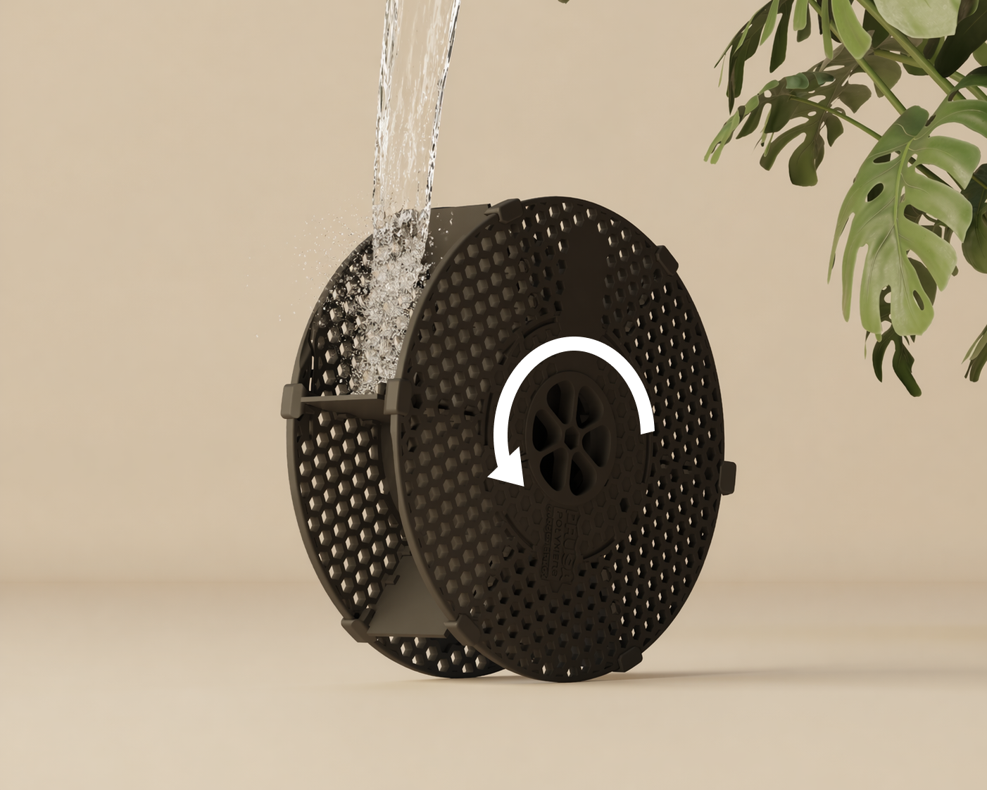 Prusament spool water turbine (fully reversible back to filament spool)