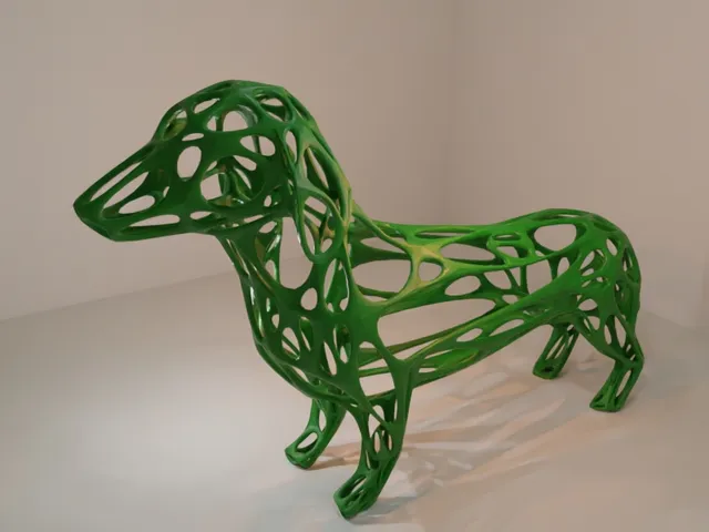 Voronoi Dachshund Dackel