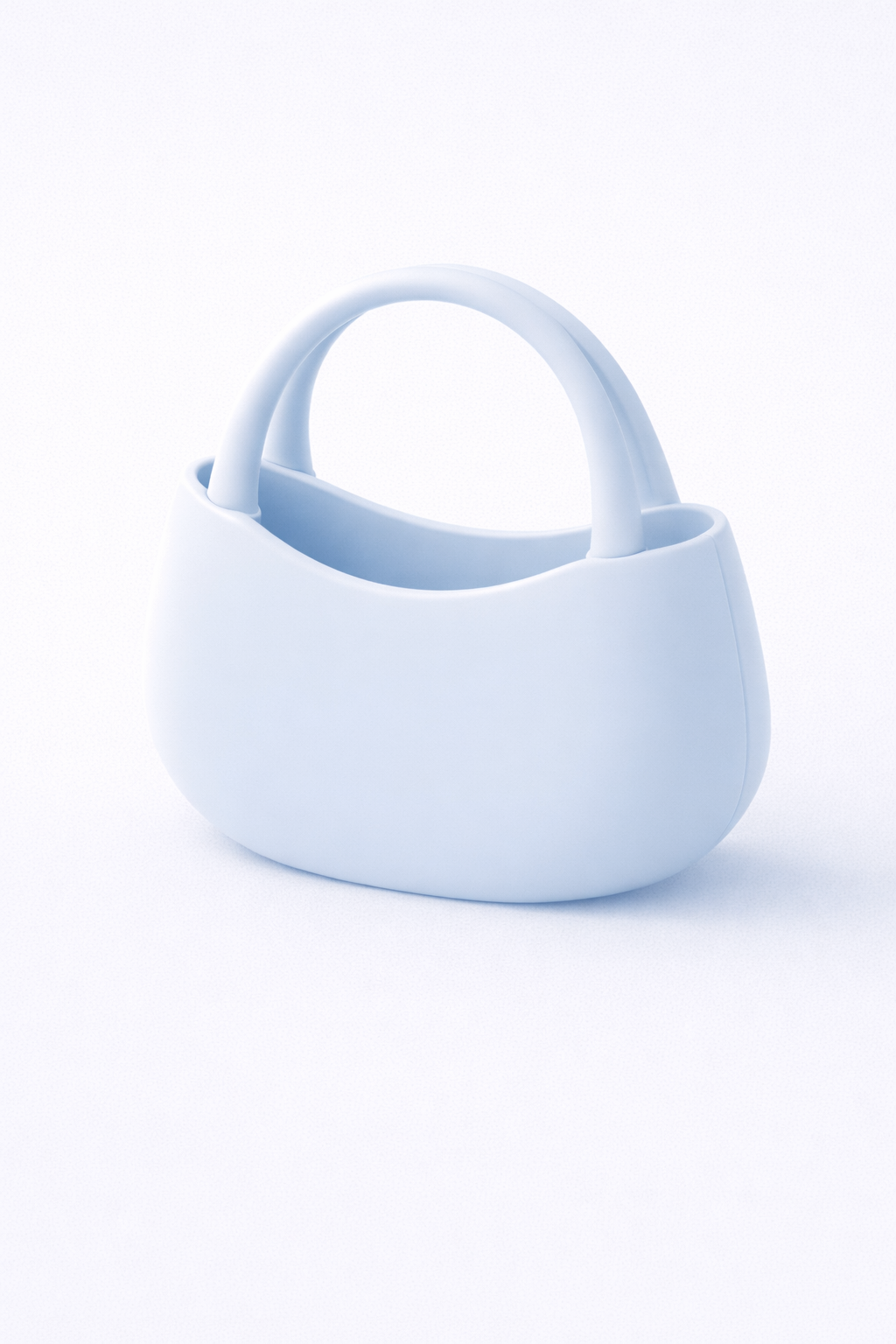 Minimalist Mini Basket with Handle – Cute Storage Decor