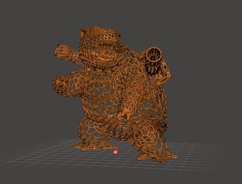 Blastoise Voronoi