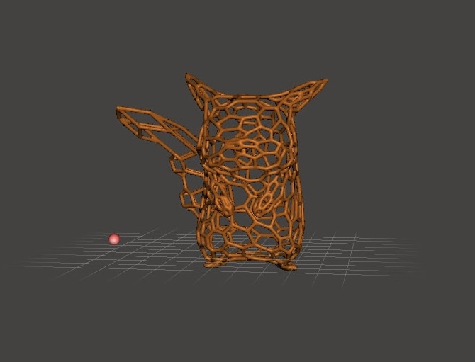 Pikachu Voronoi