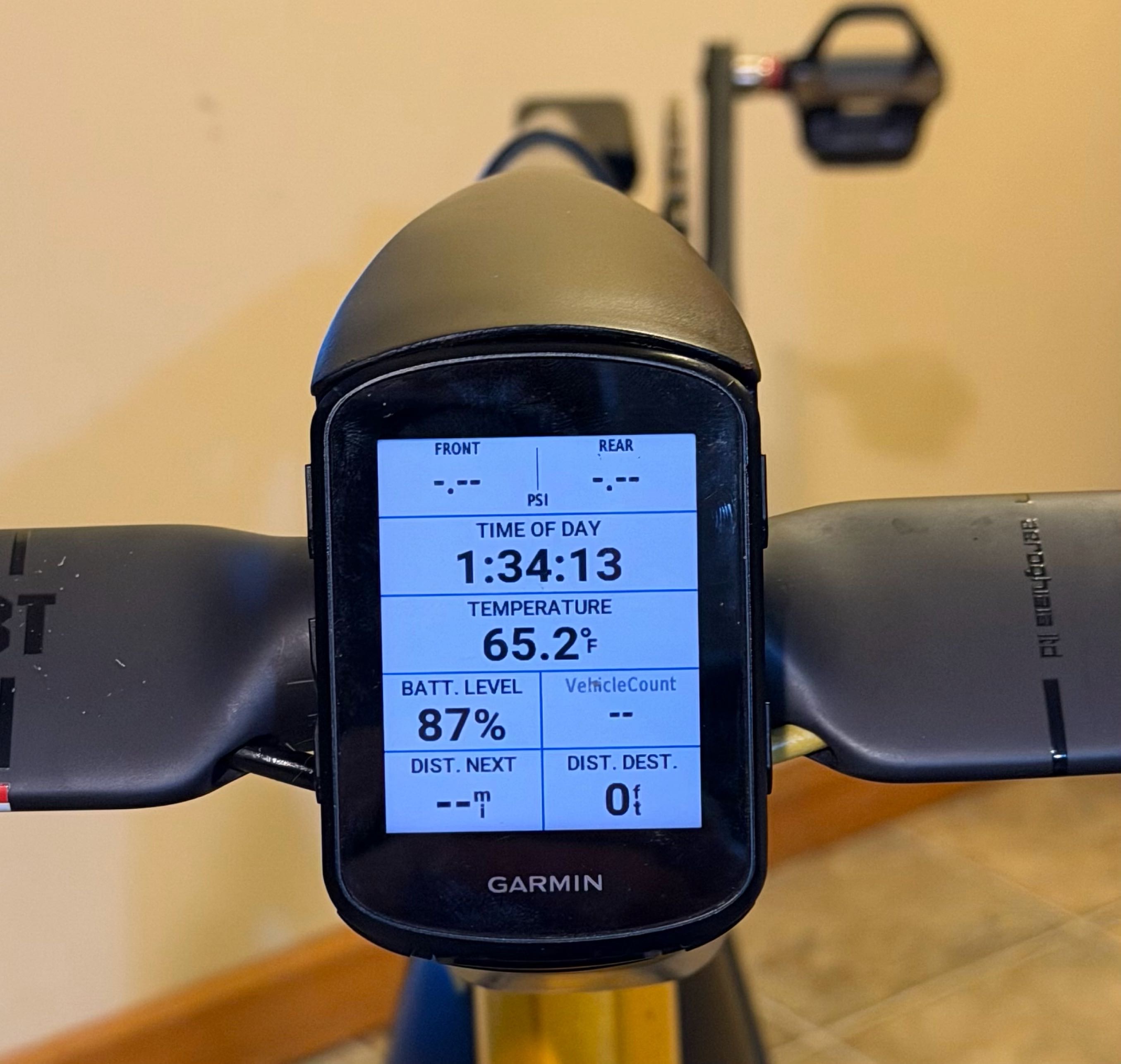 Cruzbike V20c Garmin 840 holder for curved slider