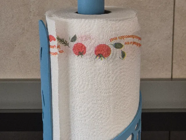 Minimalist paper towel holder