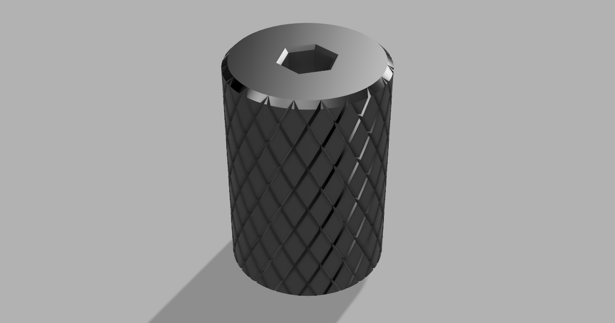 Hex Bit Handle by blake•rohde Download free STL model