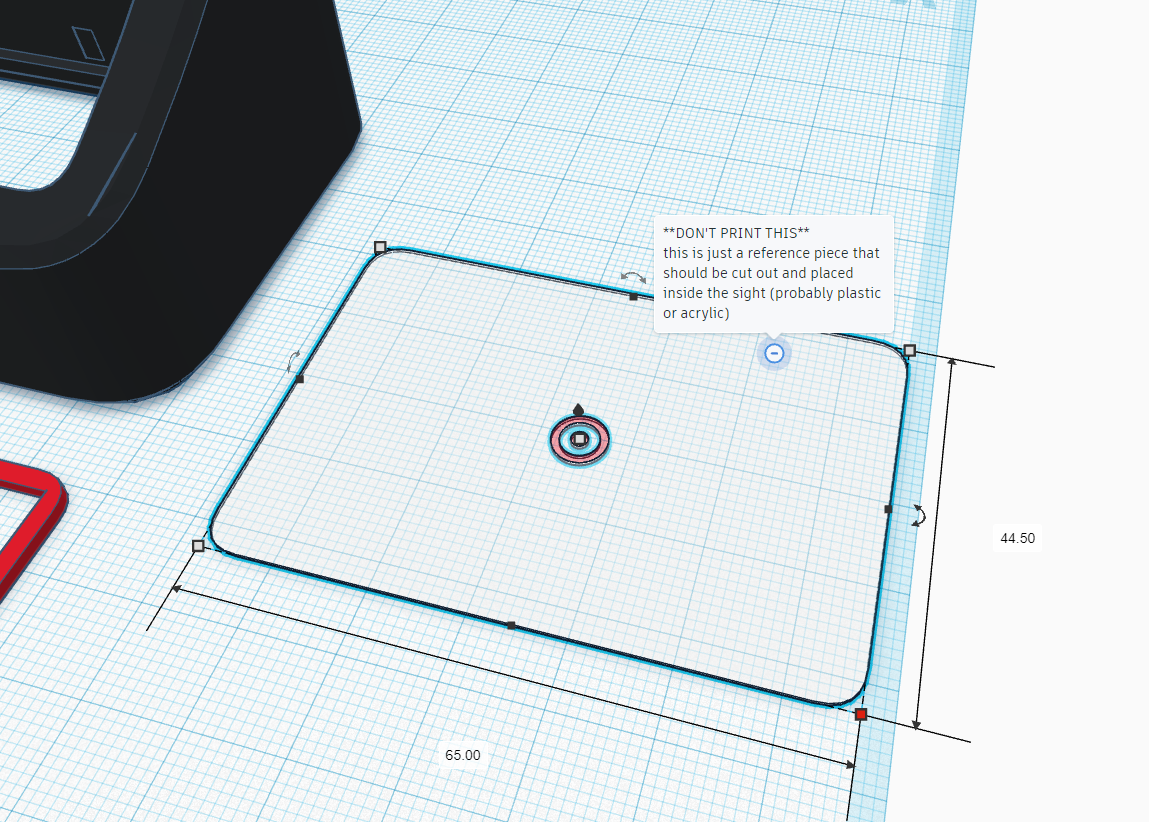 Nerf DCL-120 sight by rondawg1 | Download free STL model | Printables.com