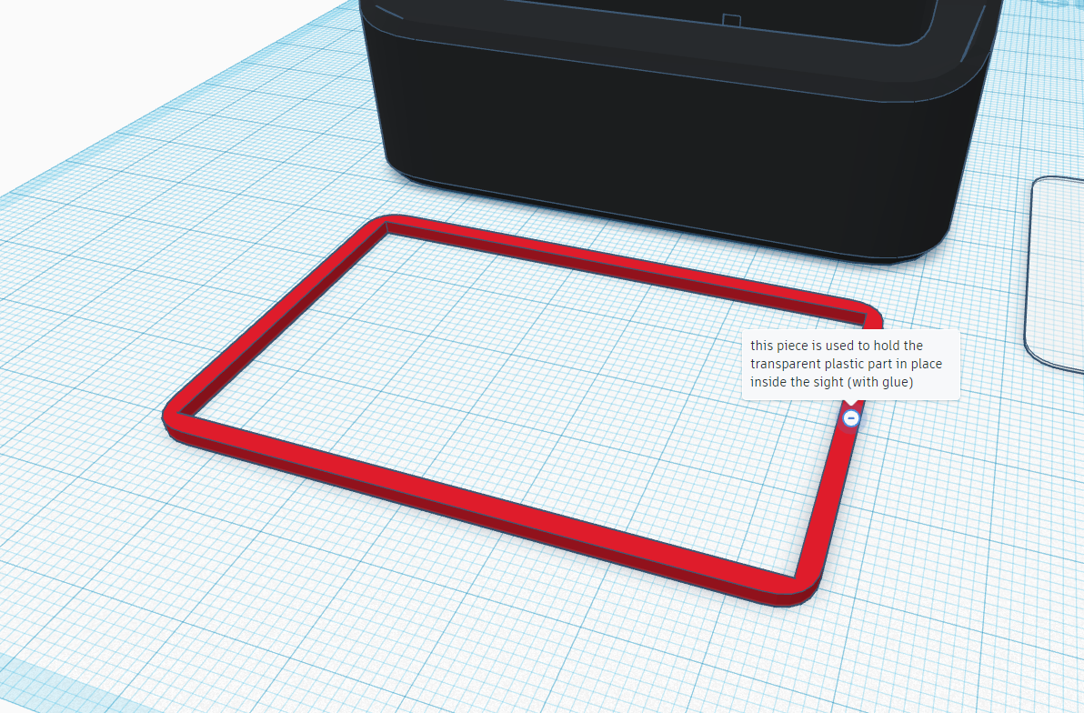 Nerf DCL-120 sight by rondawg1 | Download free STL model | Printables.com
