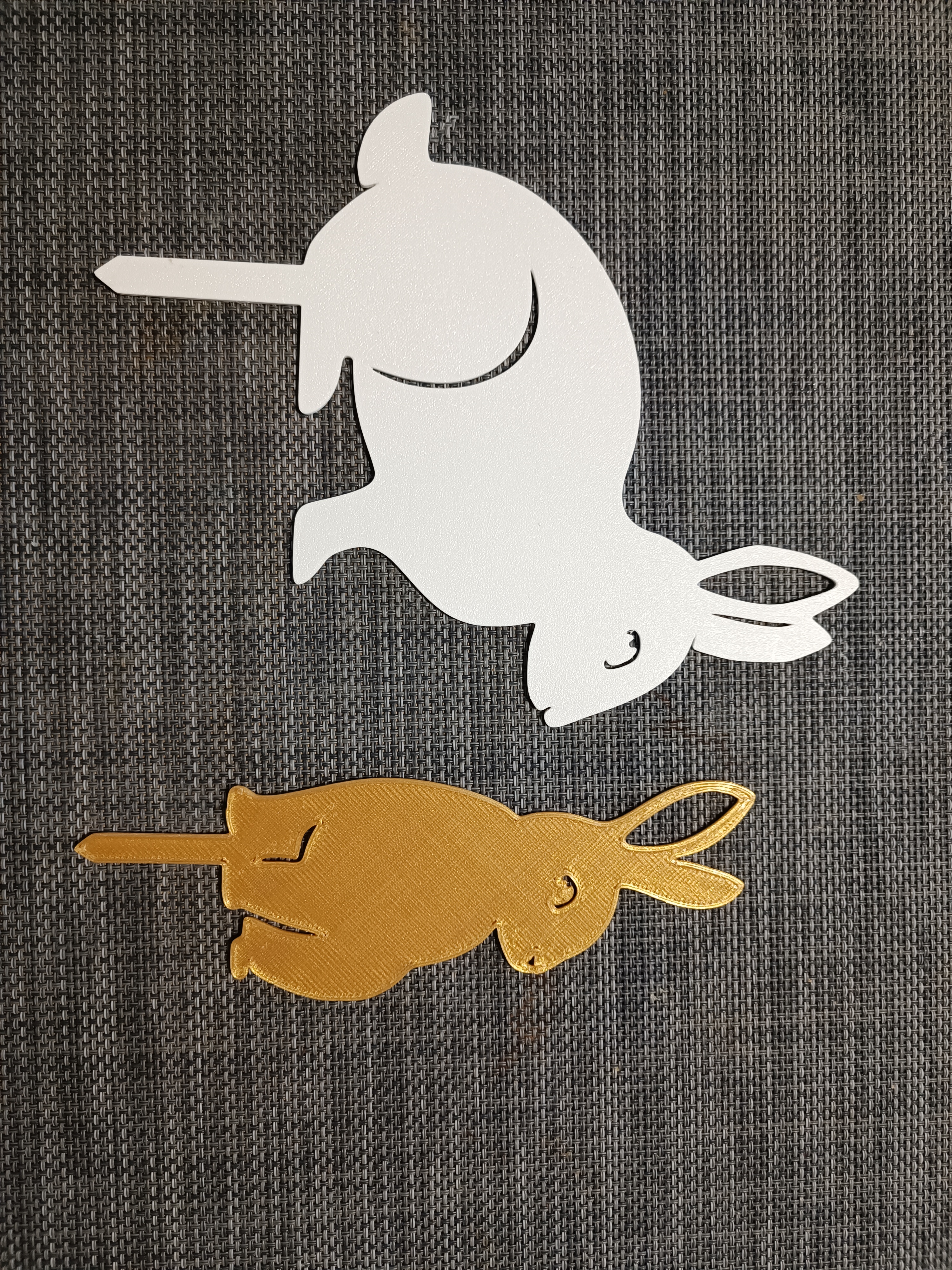 Easter Bunnies Garden Stakes