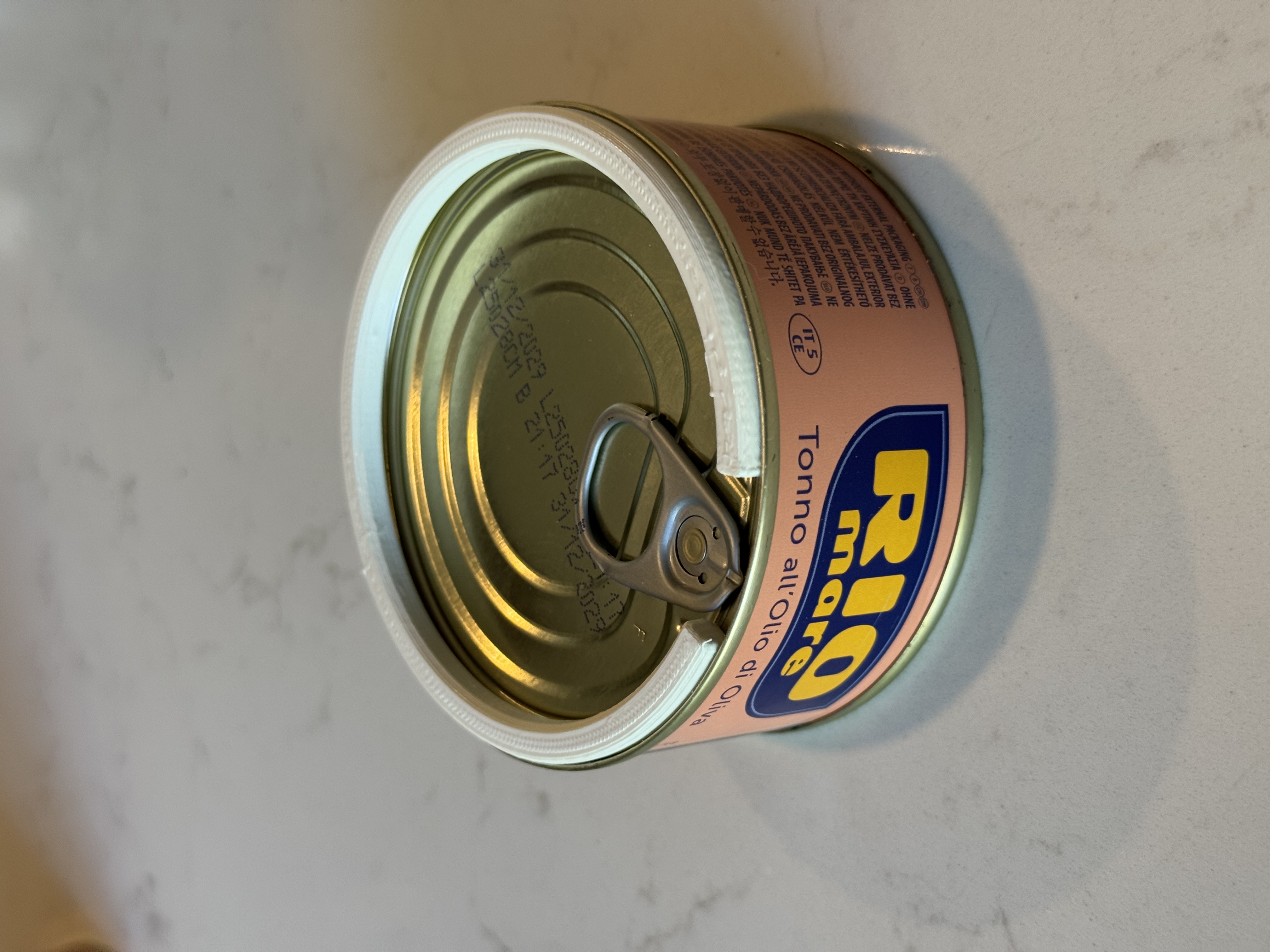 RIO tuna can stacker.