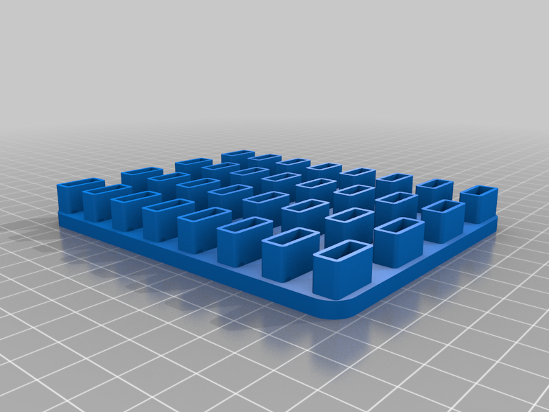 Usb Notes Stl Parametric USB organizer by endrift | Download free STL model ...