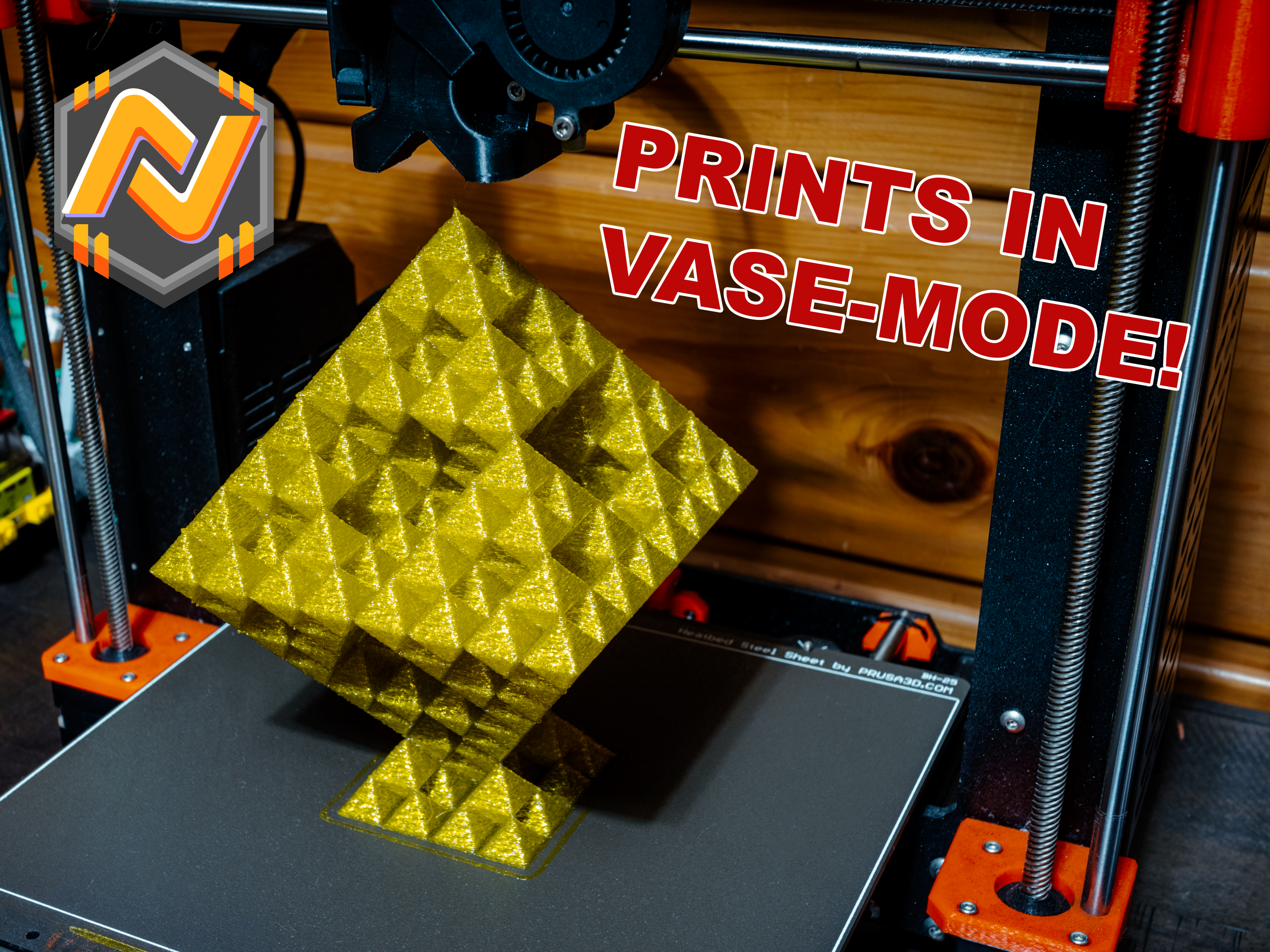 Octahedroflake: Chunky Edition (vase-mode print) 3D model thumbnail