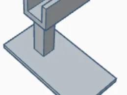 Easy to print phone stand
