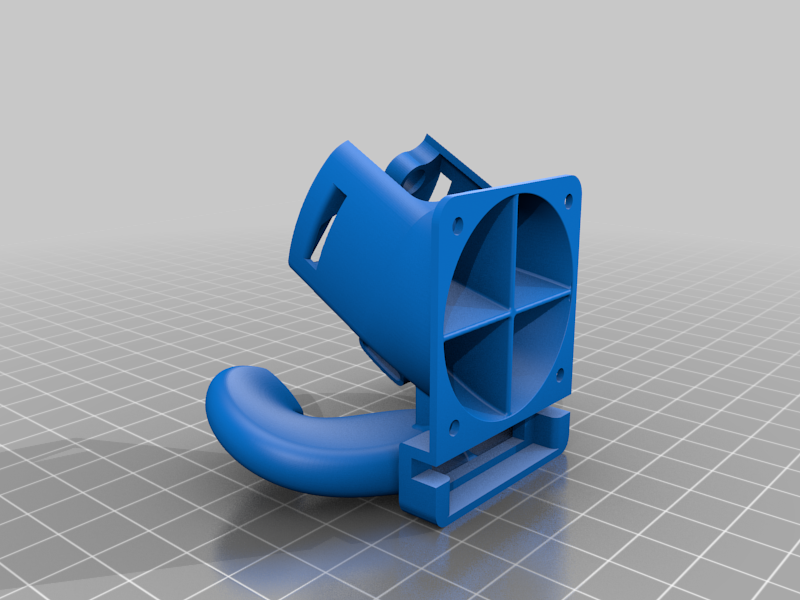 Ender 3 V2 Mini Minion fixed fan opening