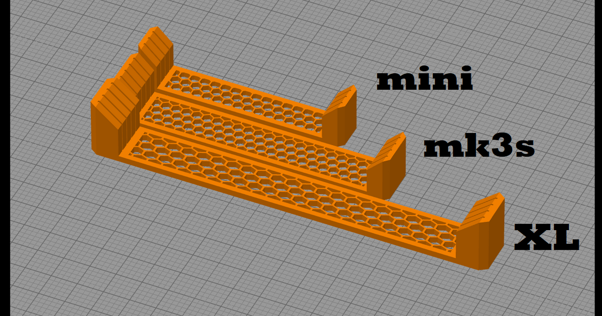 Steel Sheet Holder For All Prusa Printer Types by Omer Meshy Download
